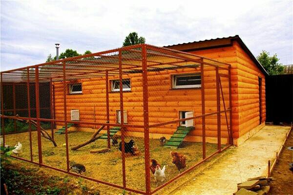 Вольер для кур